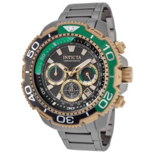 TI-22 48mm Black Dial Men's Quartz Watch IN-49498