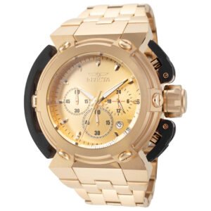 Coalition Forces 46mm Gold Dial Men's Quartz Watch IN-49771