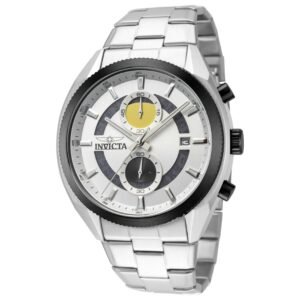 Speedway 45mm Silver Dial Men's Quartz Watch IN-50437