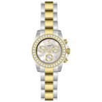Elite Diamond 42mm Silver Dial Men's Quartz Watch IN-51103