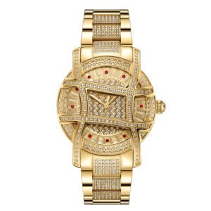 Platinum Series Diamond Gold-tone Dial Ladies Watch PS510A - luxury watch