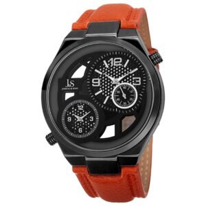 Black and Grey Dial Men's Quartz Watch JS83TN