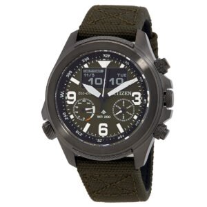 Citizen Promaster Land Analog-Digital Green Dial Men's Watch JV1005-02W - luxury watch