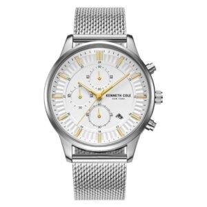 KENNETH COLE Sport Chronograph Quartz White Dial Men's Watch KCWGK2185304