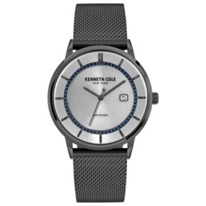 42mm Silver Dial Men's Solar Watch KC50784003A