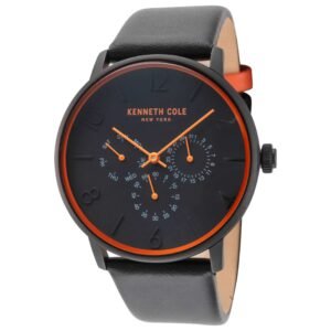 42mm Black Dial Men's Quartz Watch KC51039006