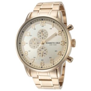 50mm Gold Dial Men's Quartz Watch KC51092001