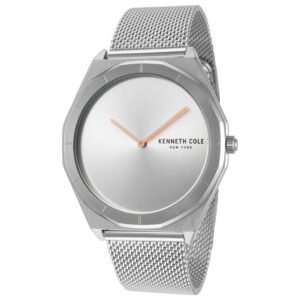 Classic 42mm Silver Dial Men's Quartz Watch KCWGG2234108