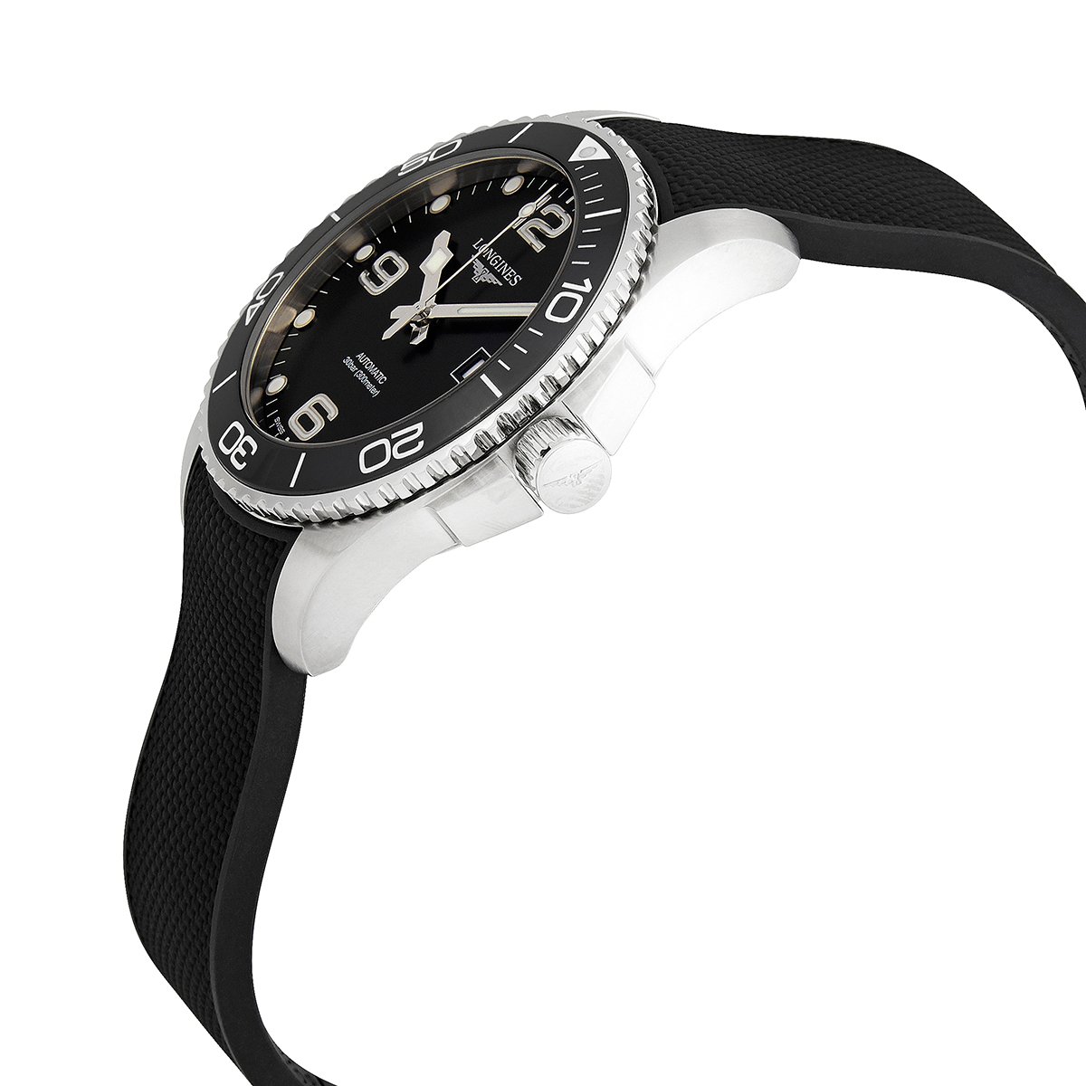 Longines Hydroconquest Automatic Black Dial 41 mm Men's Watch L37814569 - luxury watch