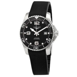 Longines Hydroconquest Automatic Black Dial 41 mm Men's Watch L37814569 - luxury watch