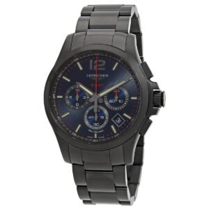 Longines Conquest Chronograph Quartz Blue Dial Men's Watch L3.717.2.96.6 - luxury watch