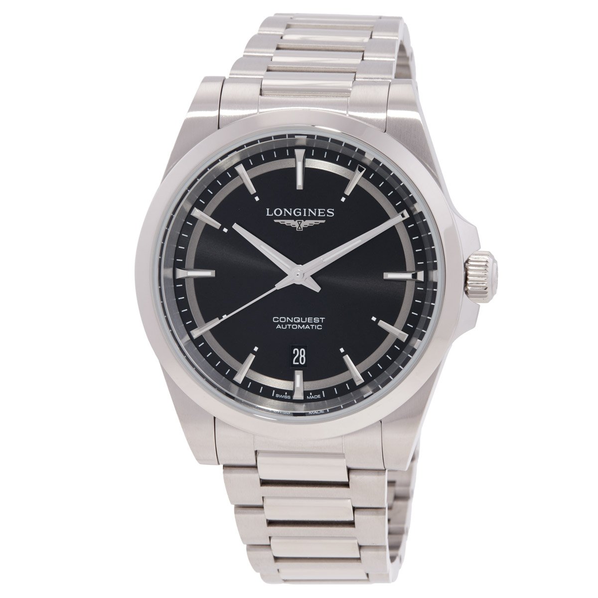 Longines Conquest Automatic Grey Dial Men's Watch L3.830.4.52.6 - luxury watch