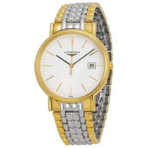 Longines Presence White Dial Stainless Steel Bracelet Men's Watch L4.790.2.12.7 - luxury watch