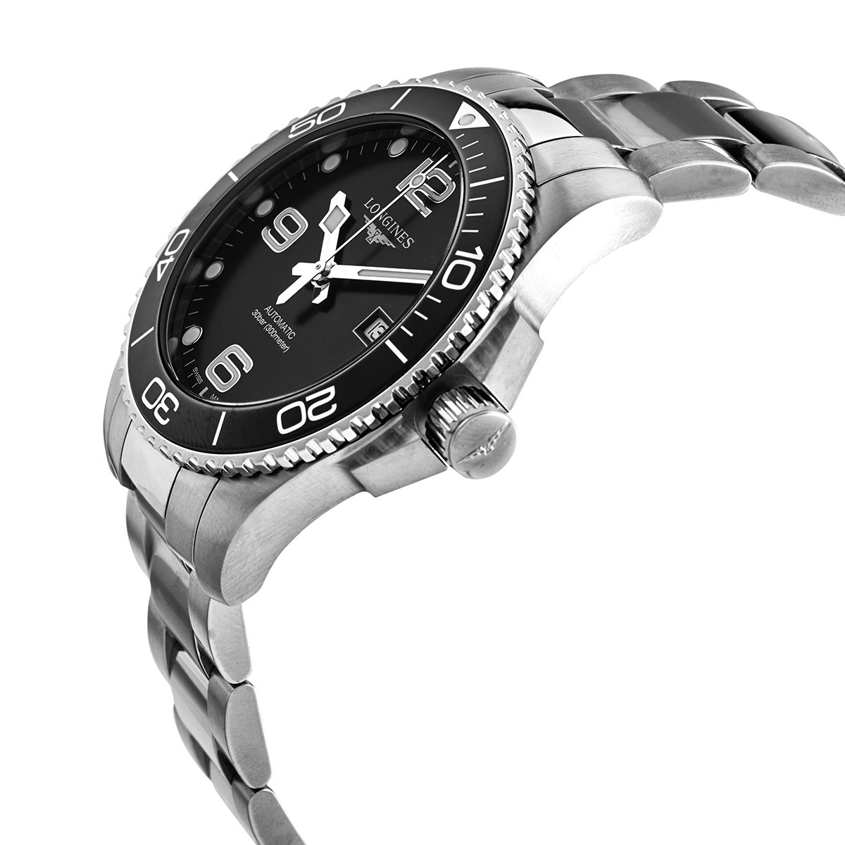 Longines Hydroconquest Automatic Black Ceramic Bezel 43 mm Men's Watch L37824566 - Image 2