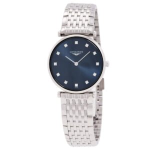 Longines La Grande Classique Quartz Diamond Ladies Watch L4.512.4.97.C