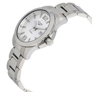 LONGINES Conquest Silver Dial Stainless Steel Men's 41mm Watch L37594766