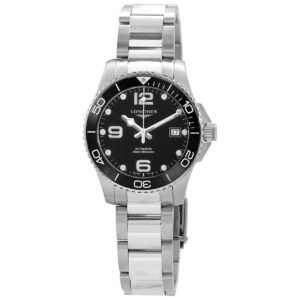 HydroConquest Automatic Black Dial Men's Watch L3.780.4.56.6 - luxury watch