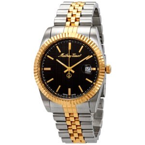 Mathey III Quartz Black Dial Men's Watch H810BN - luxury watch