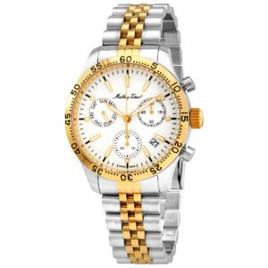 Mathey II Quartz Crystal White Dial Ladies Watch H1822CHBI - luxury watch