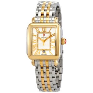 Deco Madison Quartz Silver Dial Two-tone Ladies Watch MWW06T000147 - luxury watch