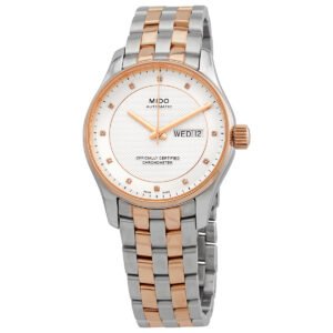Belluna Automatic Diamond Silver Dial Men's Watch M0014312203692 - luxury watch