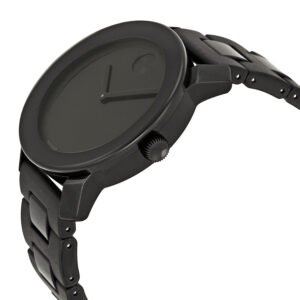 MOVADO Bold Large Black Dial Black TR90 Composite Men's Watch 3600047