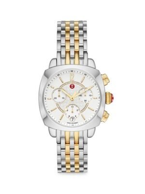 Michele Ascalon Chronograph Quartz White Dial Ladies Watch MWW18B000004
