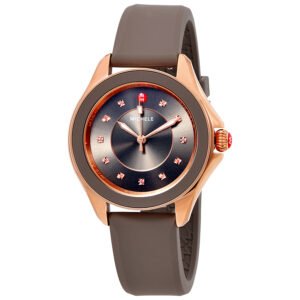 Michele Cape Sunburst Topaz Dial Ladies Watch MWW27A000005