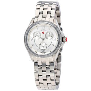 Michele Belmore Chronograph Silver Dial Ladies Watch MWW29B000001