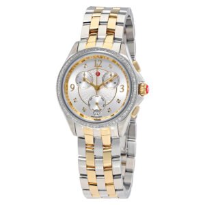 Michele Belmore Chronograph Silver Dial Ladies Watch MWW29B000006