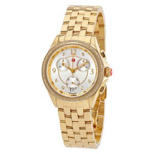 Michele Belmore Chronograph White Dial Ladies Watch MWW29B000009