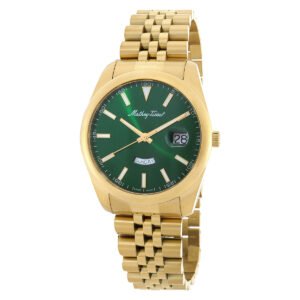Mathey-Tissot Mathy Day-Date Quartz Green Dial Watch H510PV