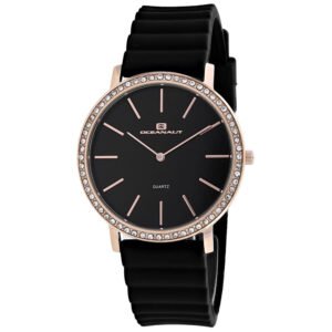 Oceanaut Ripple Quartz Black Dial Ladies Watch OC0265