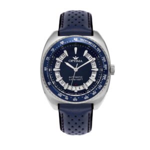 488 Collection Tachymeter Blue Dial Men's Watch OSA488-SL-9 - luxury watch
