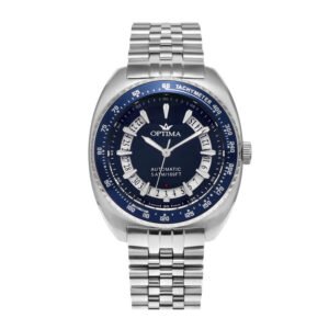 488 Collection Tachymeter Blue Dial Men's Watch OSA488-SS-9 - luxury watch