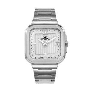 490 Collection White Dial Men's Watch OSM490-SS-1 - luxury watch