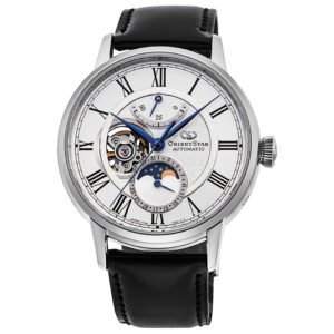 Classic 41mm Silver Dial Men's Automatic Watch RE-AY0106S00B