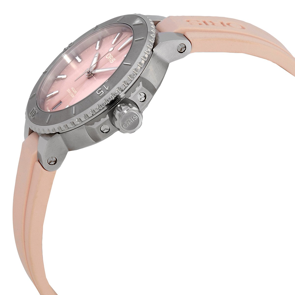 Aquis Date Automatic Pink Mother of Pearl Dial Unisex Watch 01 733 7770 4158-07 4 18 66FC - luxury watch