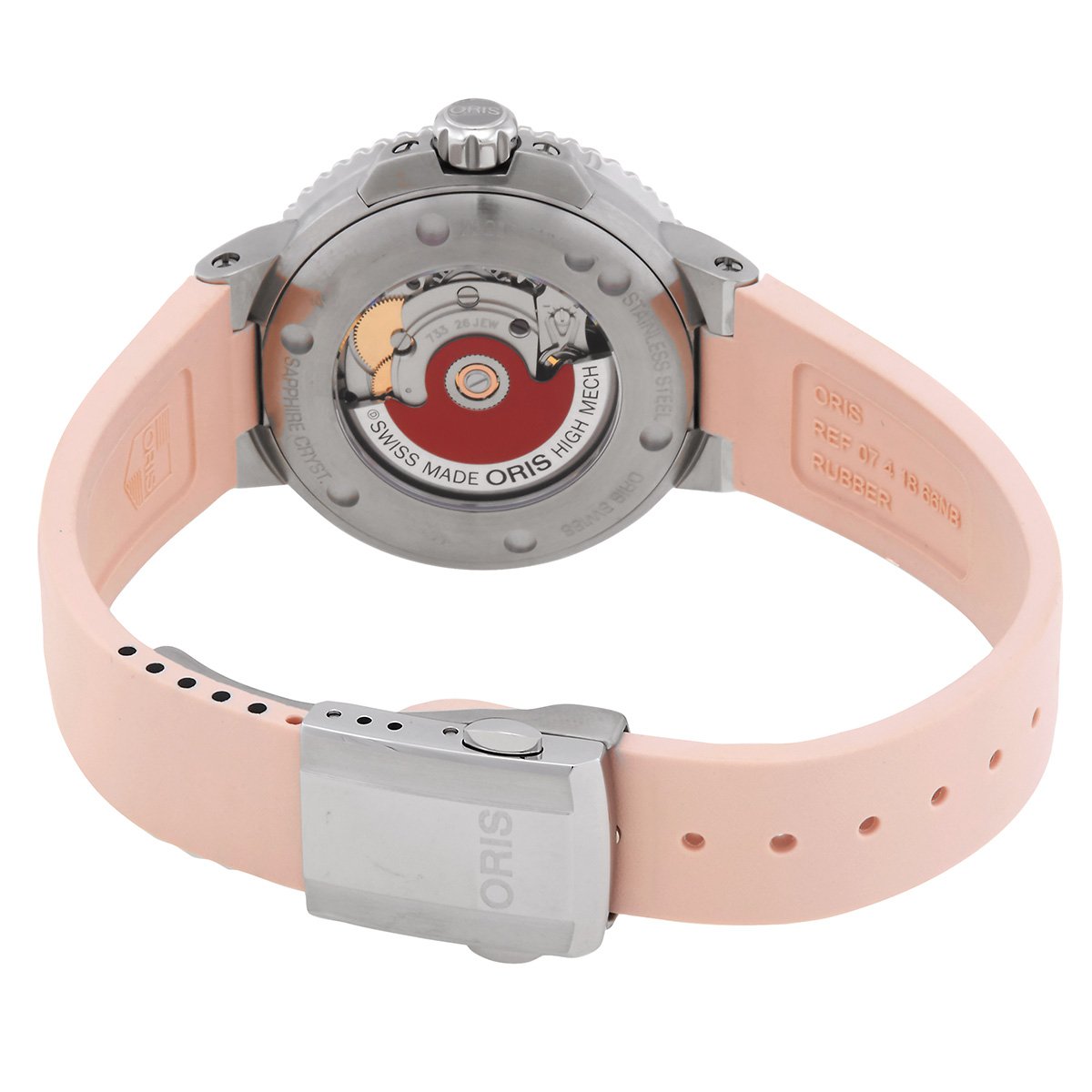 Aquis Date Automatic Pink Mother of Pearl Dial Unisex Watch 01 733 7770 4158-07 4 18 66FC - luxury watch