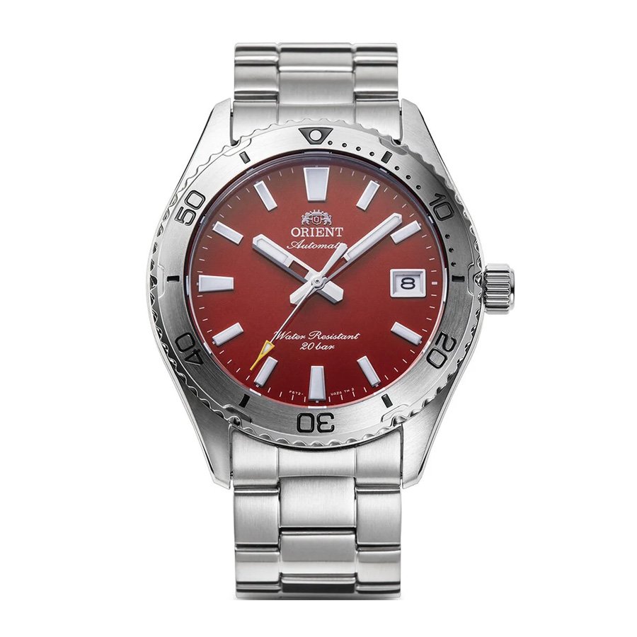 Orient Sports Mako Automatic Red Dial Men's Watch RA-AC0Q09R30B - luxury watch
