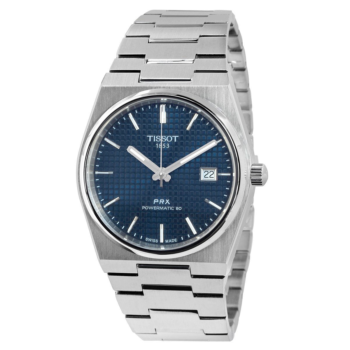 Tissot PRX Powermatic 80 Automatic Blue Dial Men's Watch T137.407.11.041.00 - Image 2