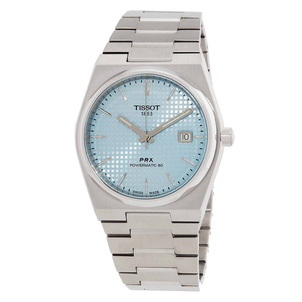 Tissot PRX Powermatic 80 Automatic Ice Blue Dial Men's Watch T137.407.11.351.00 - Image 2