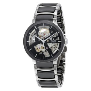 Centrix Black Skeleton Dial Men's Watch R30178152 - luxury watch