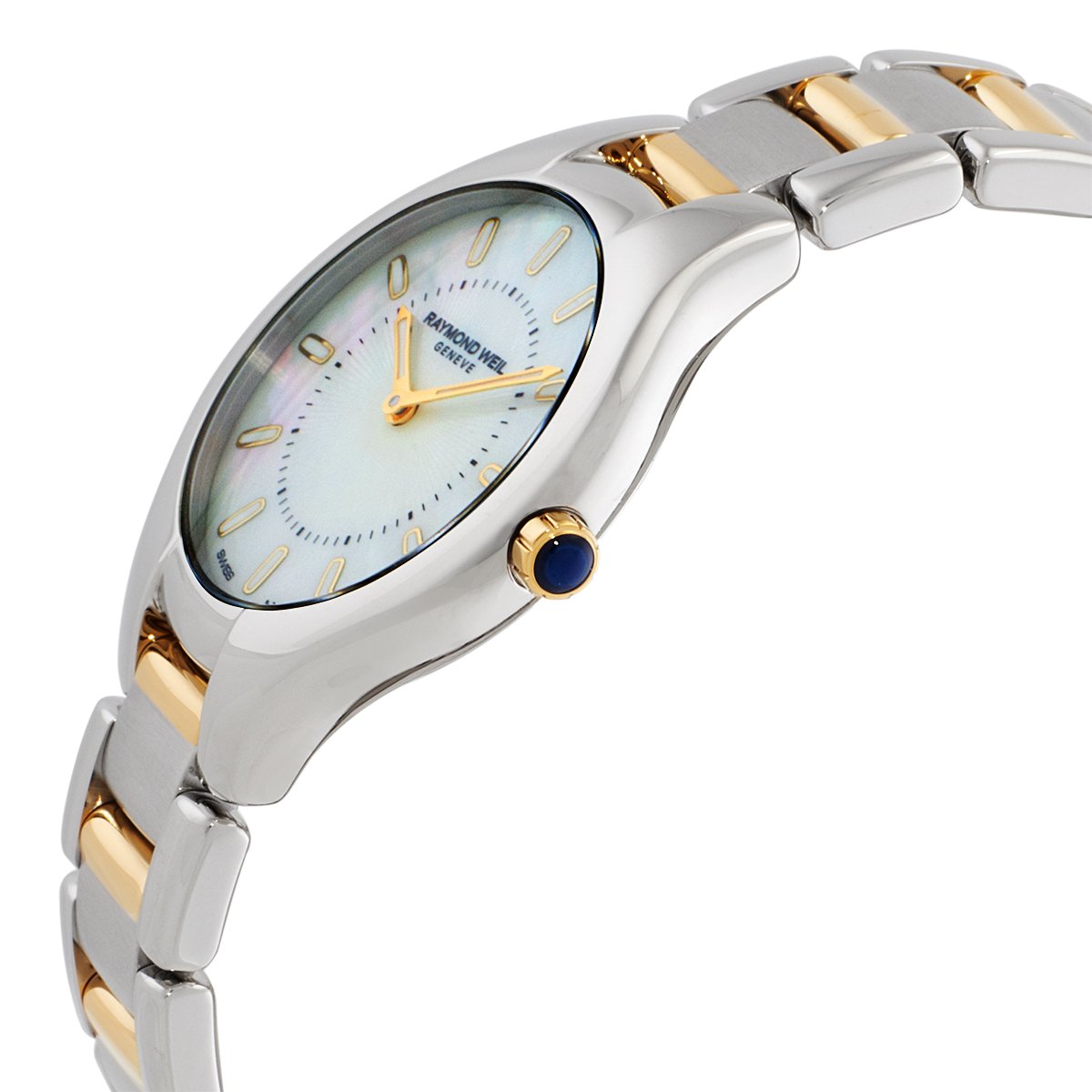 Noemia Quartz White Mother of Pearl Dial Ladies Watch 5132-STP-97001 - luxury watch