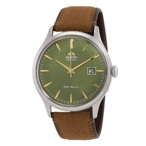 Orient Bambino Version 4 Automatic Green Dial Men's Watch RA-AC0P01E10B - luxury watch