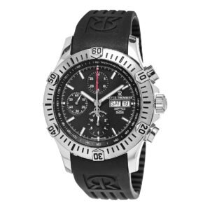 Air Speed XL Chronograph Automatic Black Dial Men's Watch 16071.6839 - luxury watch