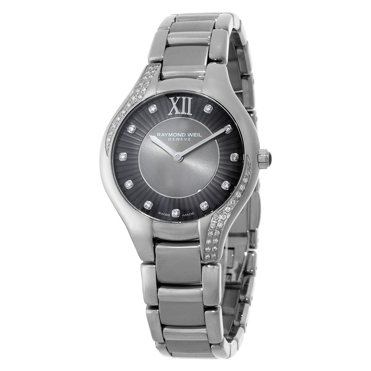 Raymond Weil Noemia Quartz Diamond Grey Dial Ladies Watch 5132 -S1S-60181