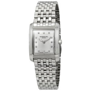Raymond Weil Don Giovanni Diamond Silver Dial Ladies Watch 5975-ST-65081
