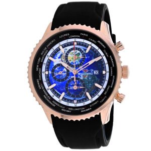Meridian World Timer GMT Blue Dial Men's Watch SP7523 - luxury watch