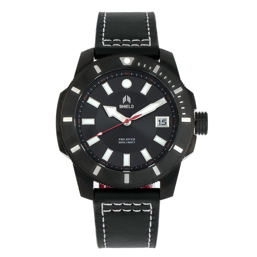 SHIELD Shaw Black Dial Men's Watch SLDSH106-5